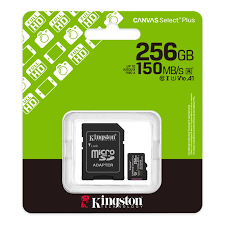 memoria micro sd 256 gen 3 kingston